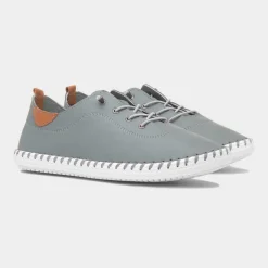 St Ives Womens Leather Casual Shoe*Lunar Clearance
