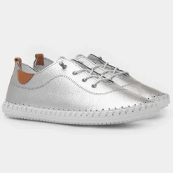 St Ives Womens Leather Casual Shoe*Lunar Discount