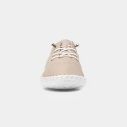 St Ives Womens Stone Leather Casual Shoe*Lunar Clearance