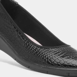 Winnie Womens Black Leather Shoe*Lunar New