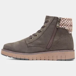 Comb Womens Khaki Boot*Marco Tozzi Sale