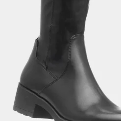 Womens Black Knee High Boot*Marco Tozzi Discount