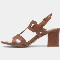 Womens Brown Vegan Heel*Marco Tozzi Outlet