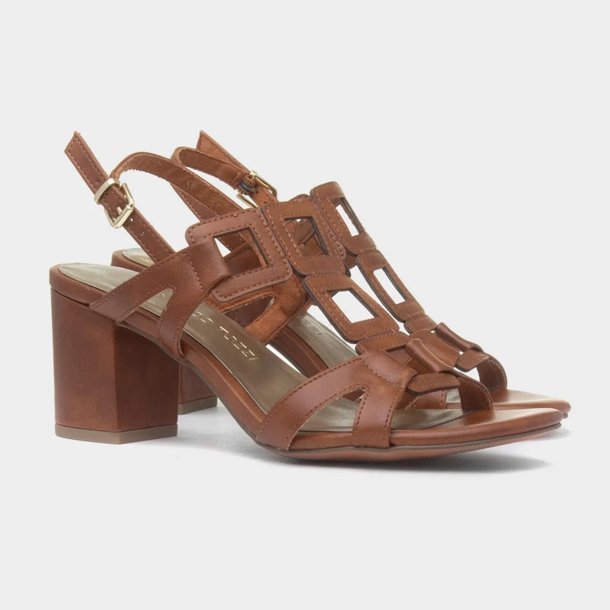 Womens Brown Vegan Heel*Marco Tozzi Outlet