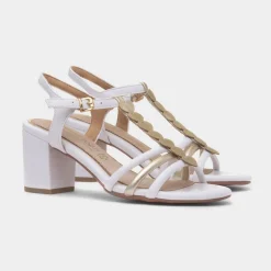 Womens Heart T-Bar Heel*Marco Tozzi Hot