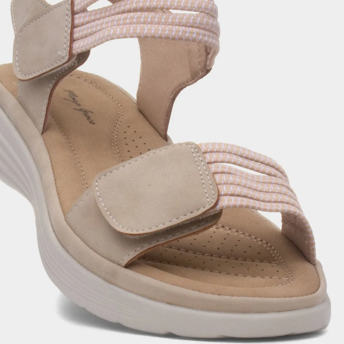 April Womens Easy Fasten Sandal*Maya Grace Fashion