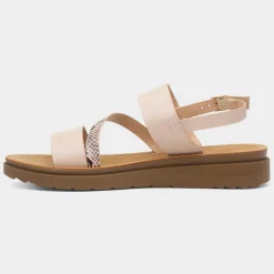 Eden Womens Blush Wider Fit Sandal*Maya Grace Fashion