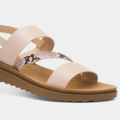 Eden Womens Blush Wider Fit Sandal*Maya Grace Fashion