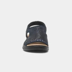 Shantelle Womens Navy Sandal*Maya Grace Clearance