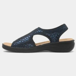 Shantelle Womens Navy Sandal*Maya Grace Clearance