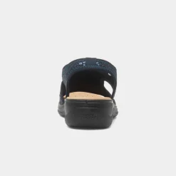 Shantelle Womens Navy Sandal*Maya Grace Clearance