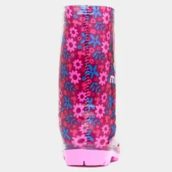 Kids Fuchsia Floral Welly*Minnie Mouse Clearance