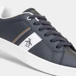 Steadman Retro Mens Navy Trainer*Original Penguin Discount