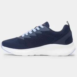 Aldrin Womens Navy Knitted Trainer*Osaga New