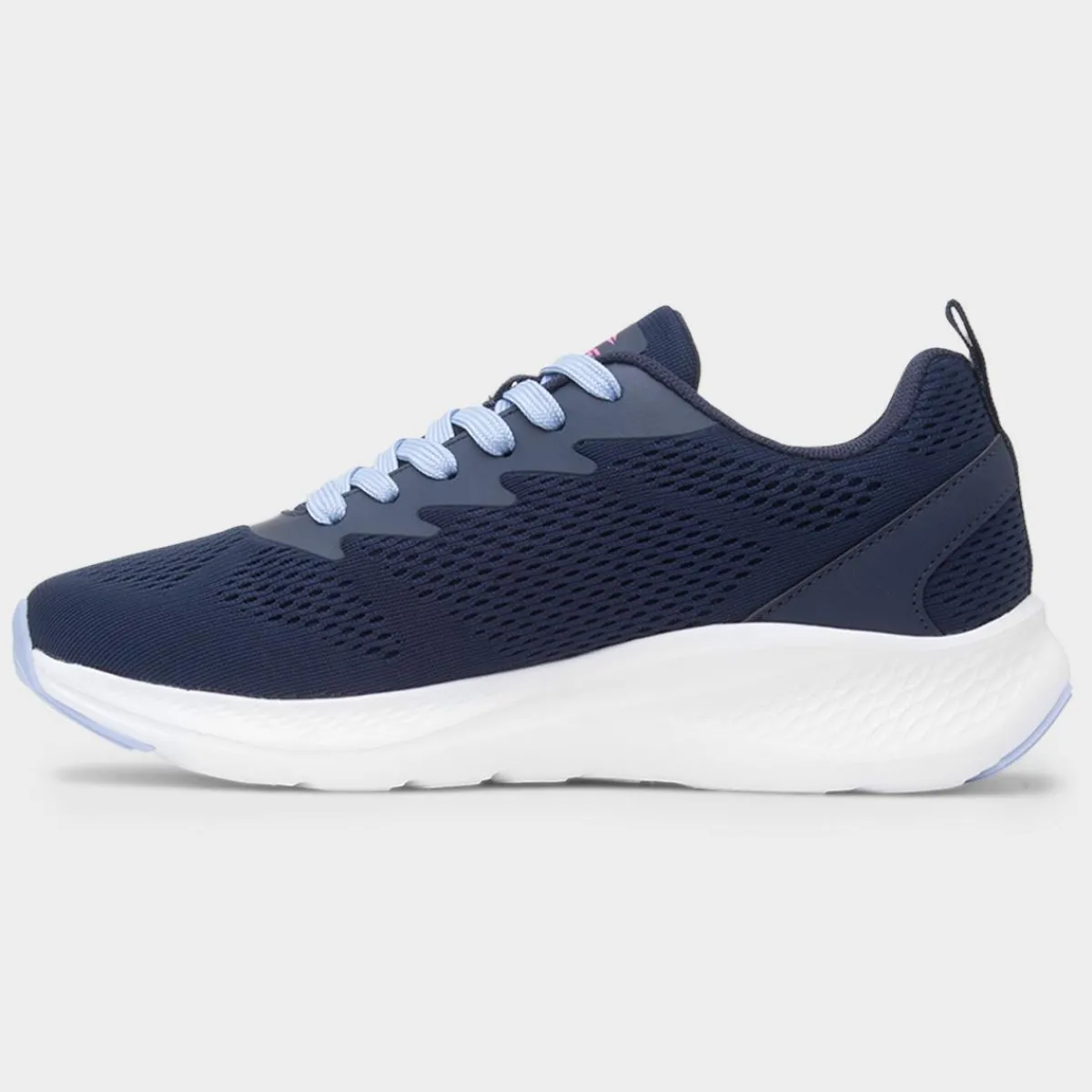 Aldrin Womens Navy Knitted Trainer*Osaga New