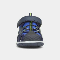 Arden Boys Navy Easy Fasten Sandal*Osaga Online