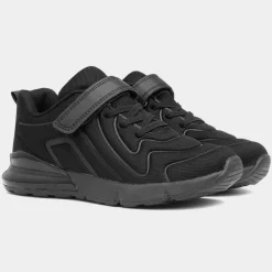 Atom Kids Black Trainer*Osaga Clearance