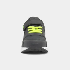 Barnes Kids Black Easy Fasten Trainer*Osaga Clearance