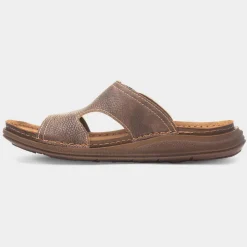 Buena Mens Brown Mule Sandal*Osaga Sale