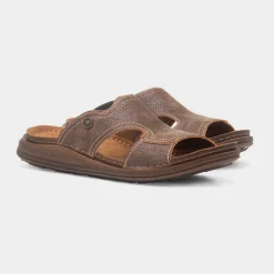Buena Mens Brown Mule Sandal*Osaga Sale