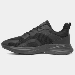 Callisto Mens Black Lace Up Trainer*Osaga Outlet