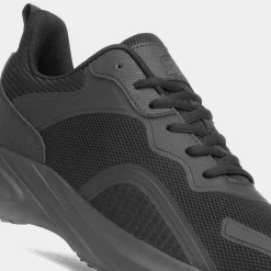 Callisto Mens Black Lace Up Trainer*Osaga Outlet