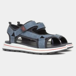 Deen Boys Blue Easy Fasten Sandal*Osaga New