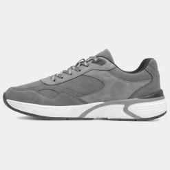 Diaz Mens Dark Grey Casual Shoe*Osaga Best