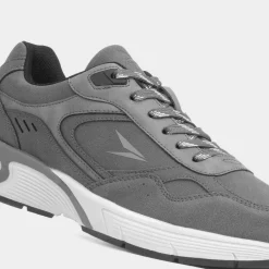 Diaz Mens Dark Grey Casual Shoe*Osaga Best