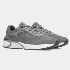 Diaz Mens Dark Grey Casual Shoe*Osaga Best
