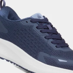 Enterprise Womens Navy Knitted Trainer*Osaga Clearance