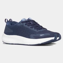 Enterprise Womens Navy Knitted Trainer*Osaga Clearance