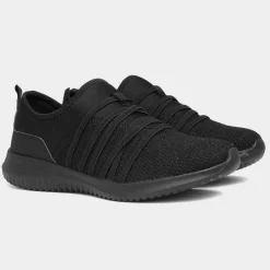 Equinox Womens Black Trainer*Osaga Best