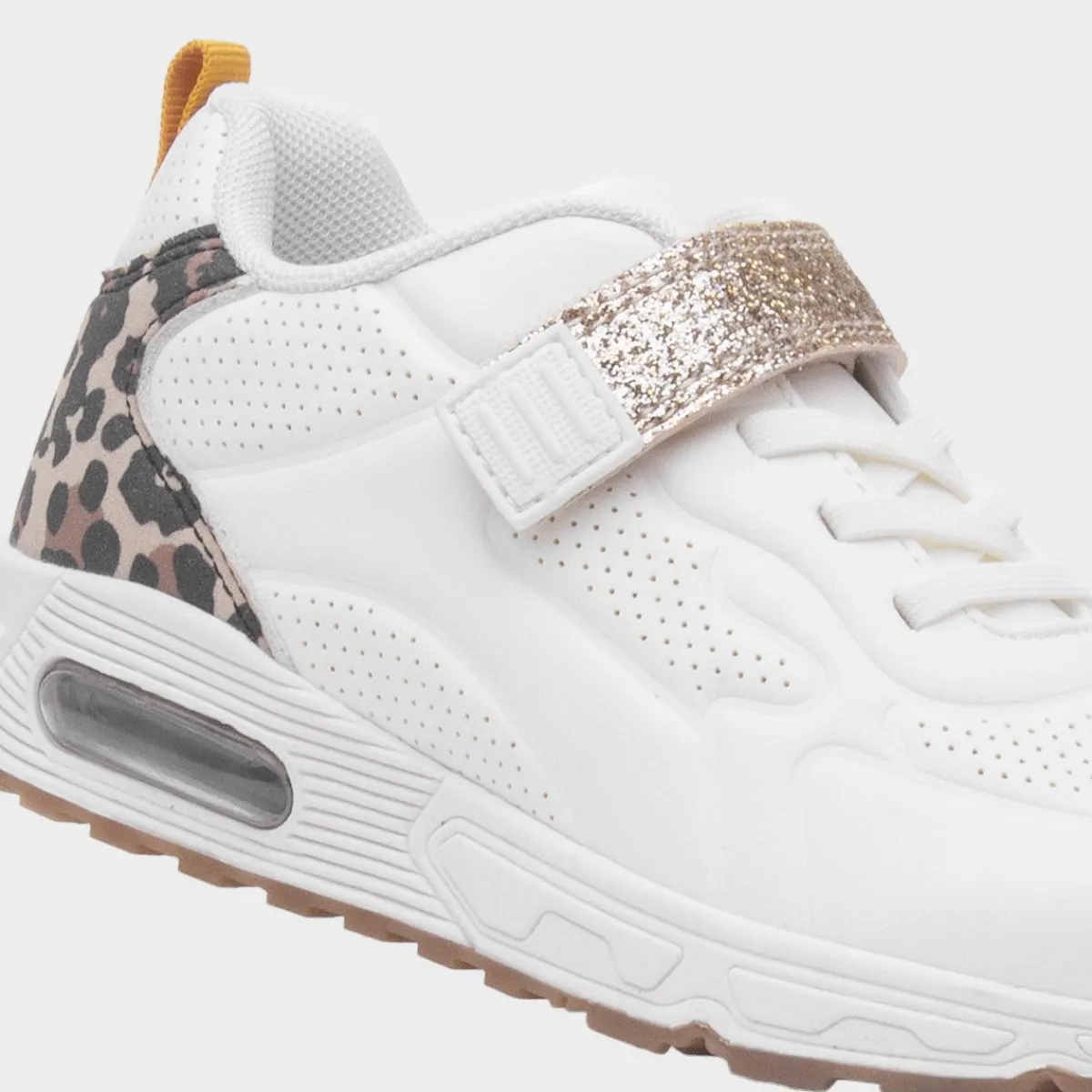 Gabby Kids White Easy Fasten Trainer*Osaga Discount