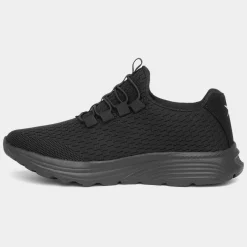 Lunar Womens Black Slip On Trainer*Osaga Discount