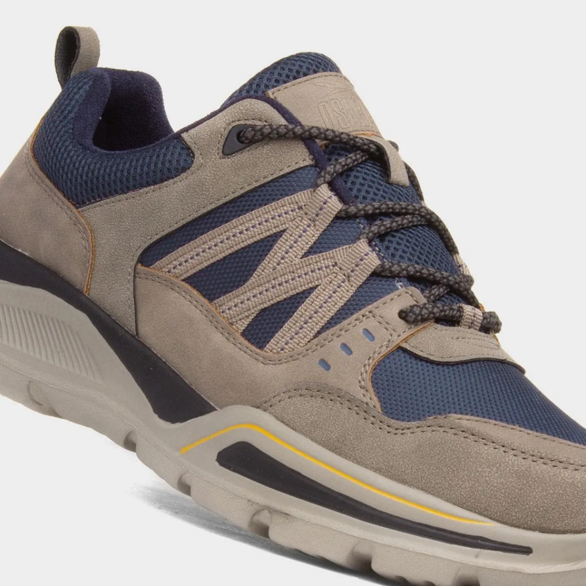 Maddison Mens Taupe Casual Shoe*Osaga Hot