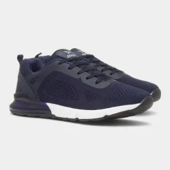 Magnitude Mens Navy Lace Up Trainer*Osaga New