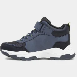 Mo Boys Navy Easy Fasten Boot*Osaga New
