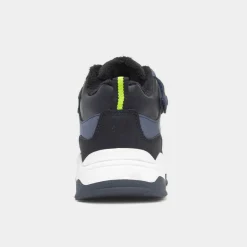 Mo Boys Navy Easy Fasten Boot*Osaga New
