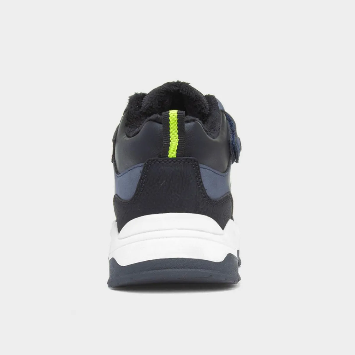 Mo Boys Navy Easy Fasten Boot*Osaga New
