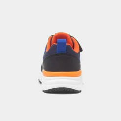 Nix Kids Black Easy Fasten Trainer*Osaga Discount