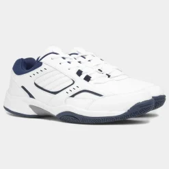 Orbit Mens White Lace Up Trainer*Osaga Discount