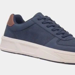 Palmer Mens Navy Lace Up Shoe*Osaga Outlet