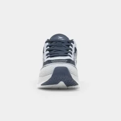 Peak Mens Grey & Navy Knitted Trainer*Osaga Clearance