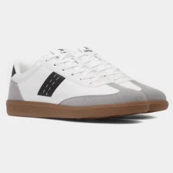 Rice Mens White Casual Shoe*Osaga Hot
