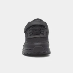 Rocket Kids Black Easy Fasten Trainer*Osaga Clearance