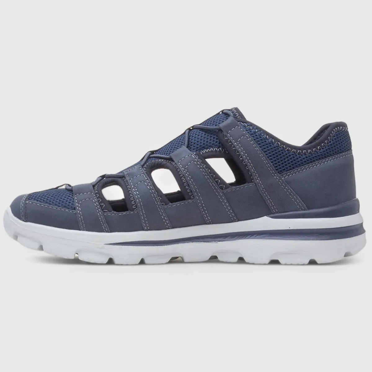 Rodney Mens Navy Fisherman Sandal*Osaga Discount