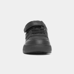 Ronaldinho Kids Black Easy Fasten Trainer*Osaga Fashion