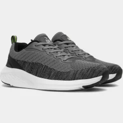 Satellite Mens Grey Lace Up Trainer*Osaga Sale
