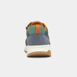 Toney Kids Blue Lace Up Trainer*Osaga Best